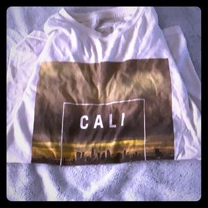 Cali Design White Tee